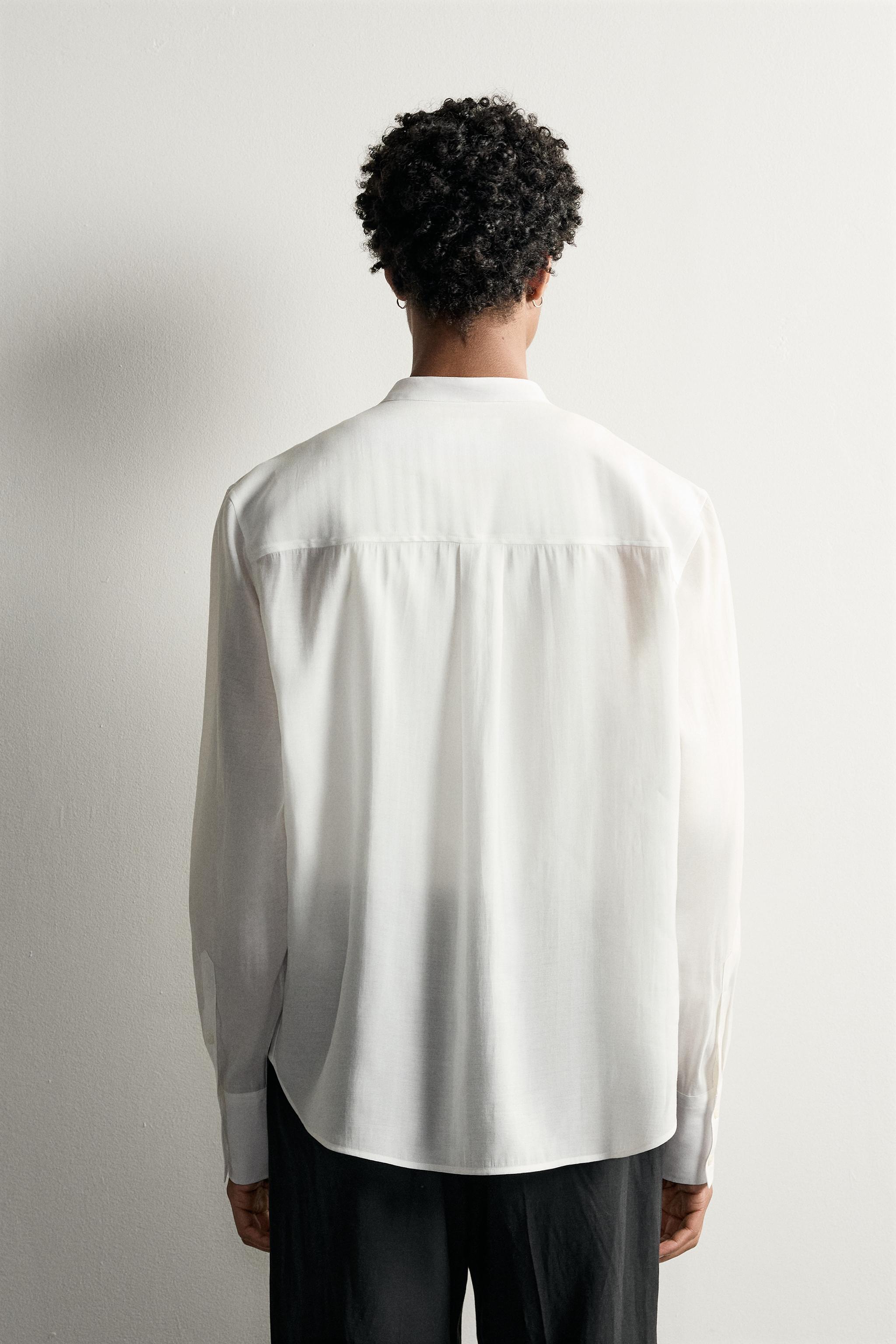 CHEMISE FLUIDE COUPE DÉCONTRACTÉE